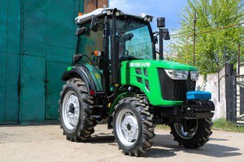 Мінітрактор EUROFENG 554 PRO з кондиціонером, реверсом, примусова гідравліка на 1000кг, широка гума 2590060091 фото